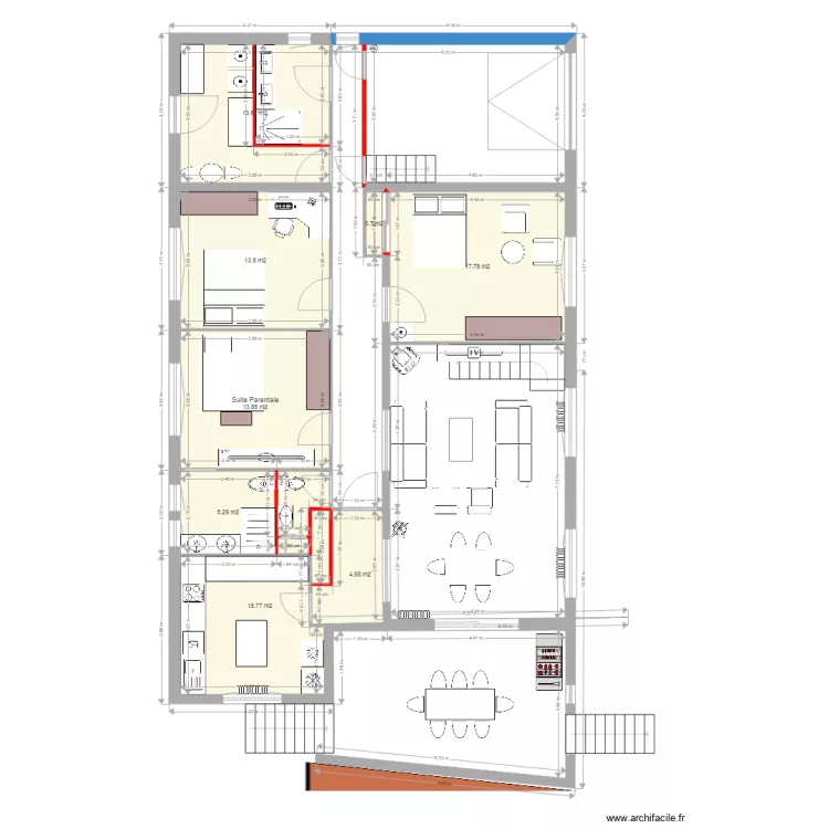Maison SEULE. Plan de Maison SEULE. Plan de