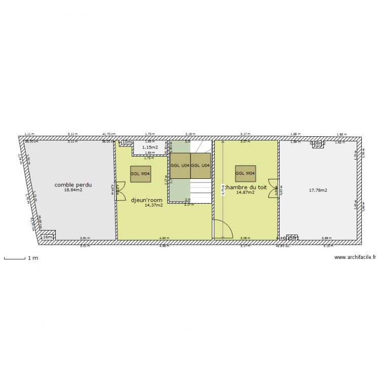 3eme 21projet. Plan de 0 pièce et 0 m2