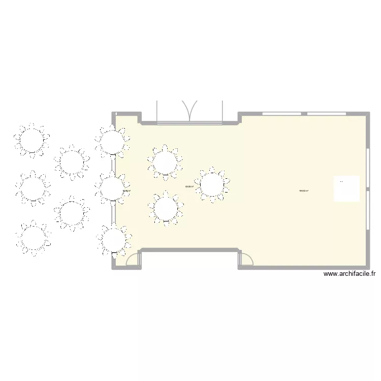 HARRIET JAMES. Plan de 3  et 199 m²