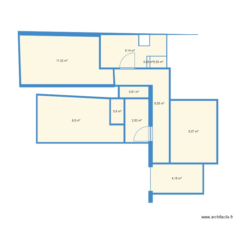 U54. Plan de 0 pièce et 0 m2