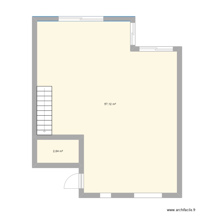 Maison residence. Plan de 12 pièces et 152 m2