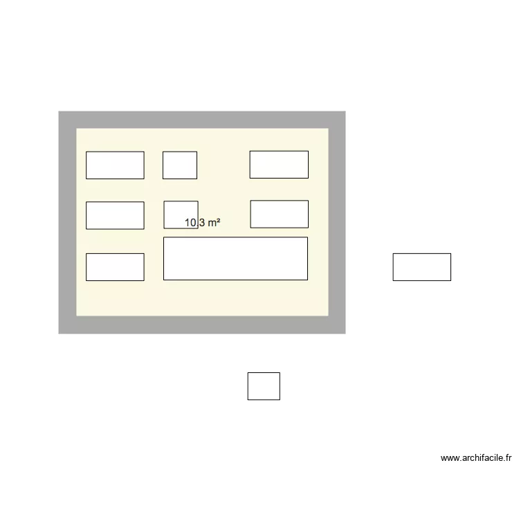 SECRET ROOM. Plan de 