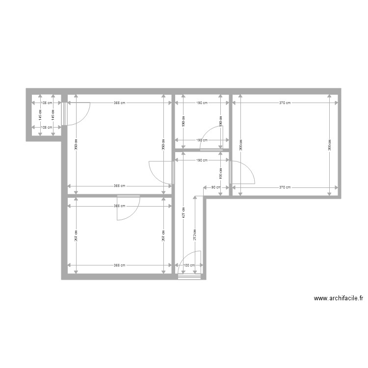 Impasse preynat Travaux urgance. Plan de 0 pièce et 0 m2