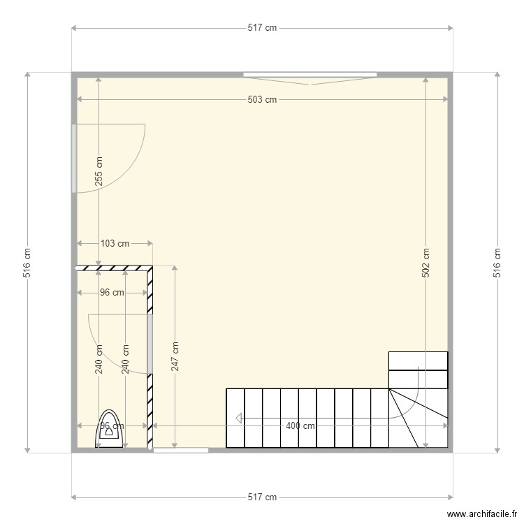 8 FEVRIER 19. Plan de 0 pièce et 0 m2