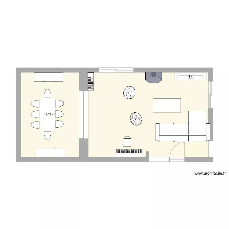 salon 2. Plan de salon 2. Plan de