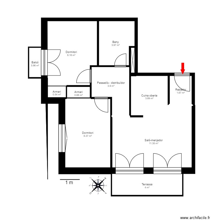 ED VELAZQUEZ 2 B ENCAMP. Plan de 0 pièce et 0 m2