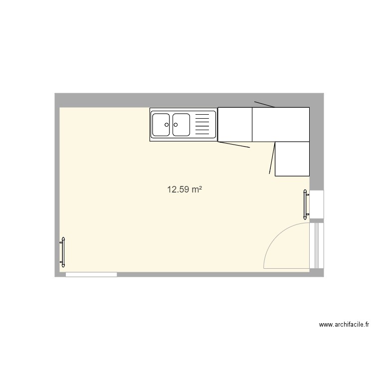 cuisine chazal. Plan de 0 pièce et 0 m2