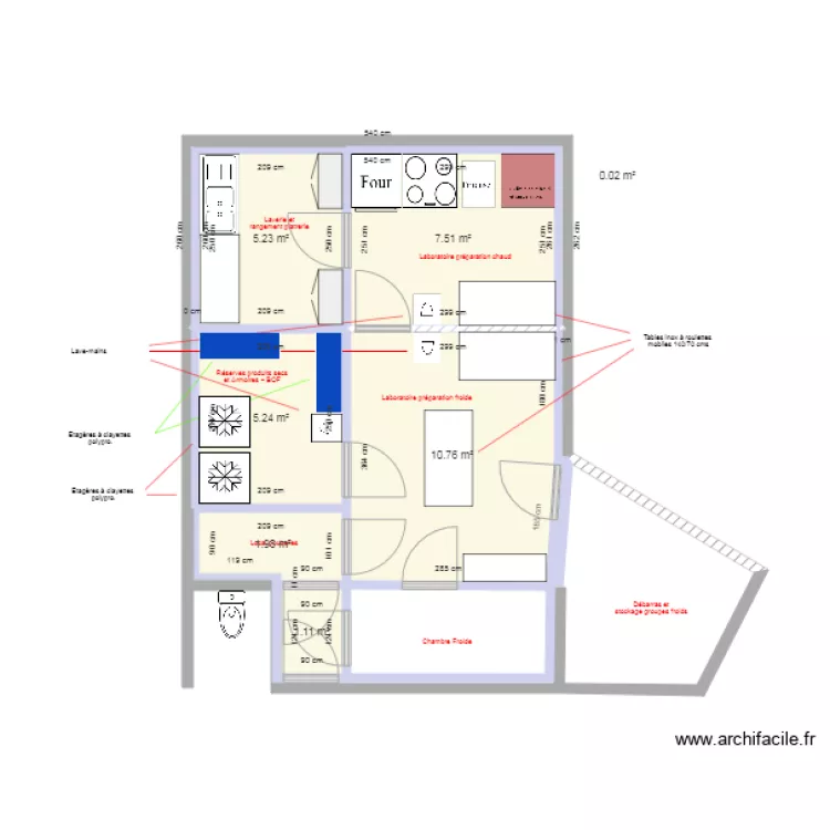 Poissonnerie LUDO2 à Béthune Juillet 2017. Plan de Poissonnerie LUDO2 à Béthune Juillet 2017. Plan de
