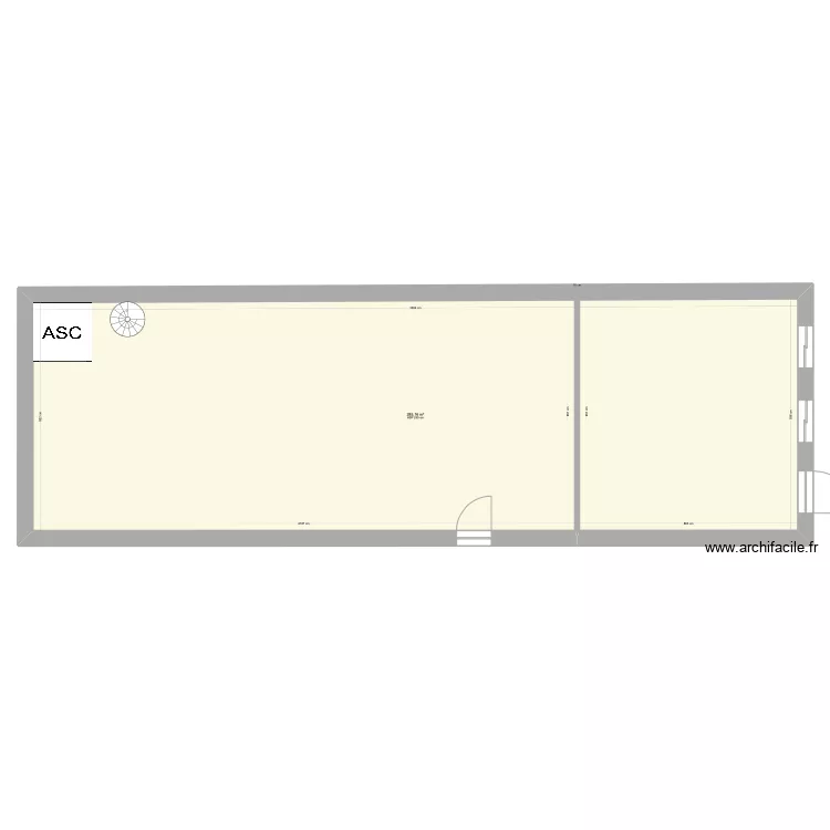 jed yard rdc. Plan de 