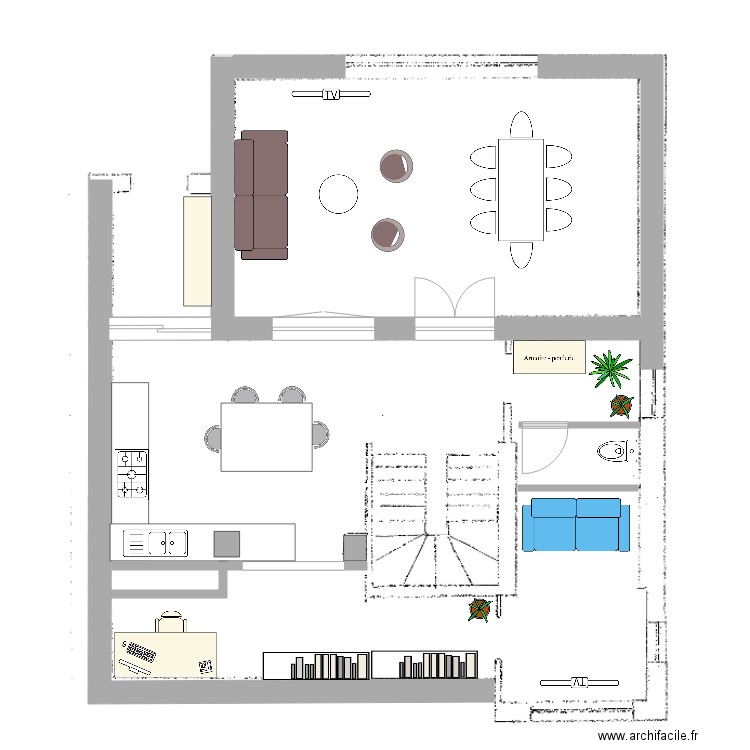 Cuisine move 6. Plan de 0 pièce et 0 m2