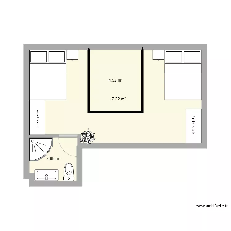 RDC LOFT. Plan de RDC LOFT. Plan de
