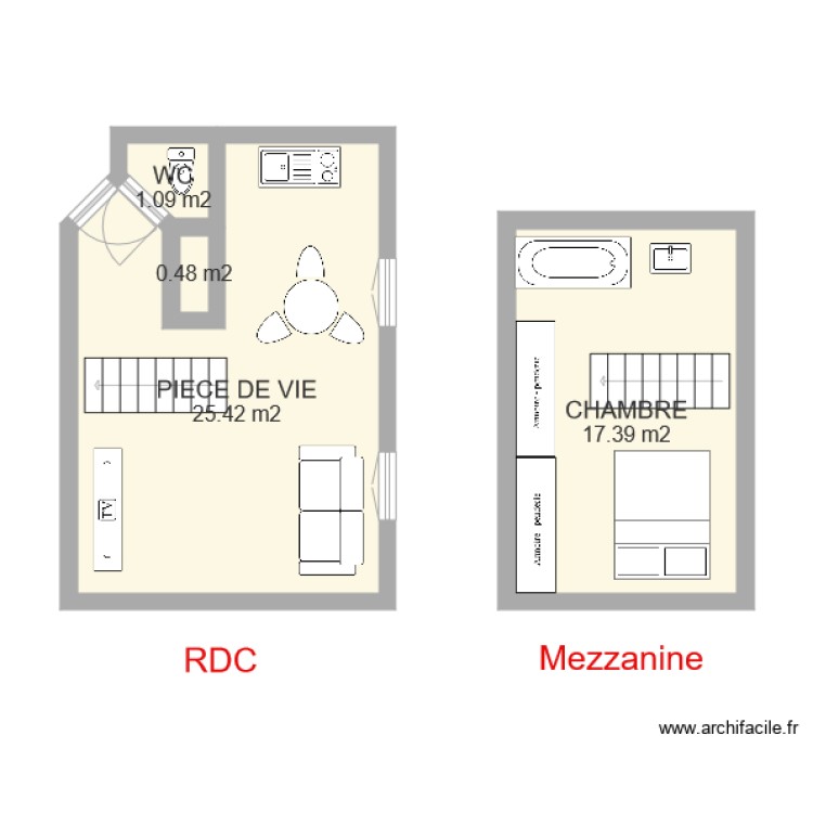 MARECHAL F2 Grand Verger. Plan de 0 pièce et 0 m2 MARECHAL F2 Grand Verger. Plan de 0 pièce et 0 m2