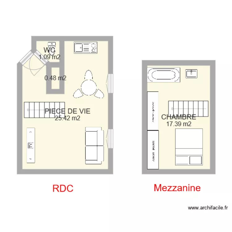 MARECHAL F2 Grand Verger. Plan de 