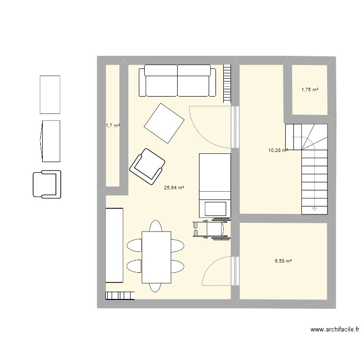 maison papy. Plan de 0 pièce et 0 m2