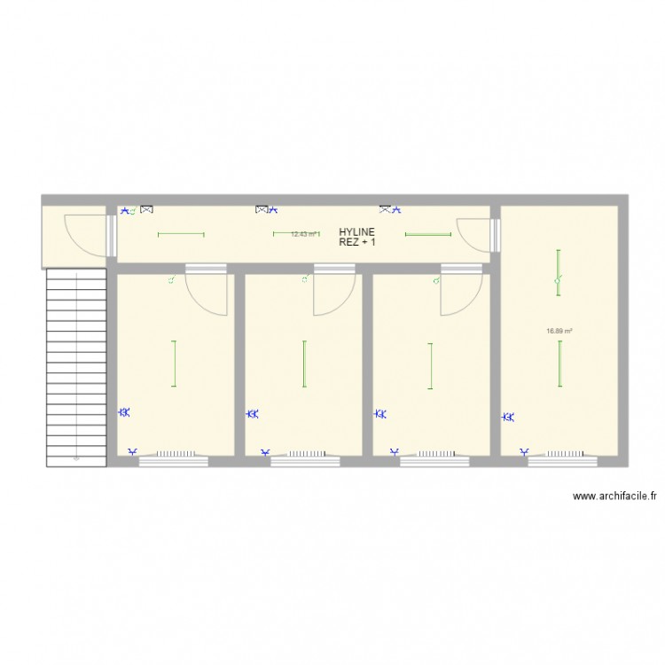 Hyline haut. Plan de 0 pièce et 0 m2