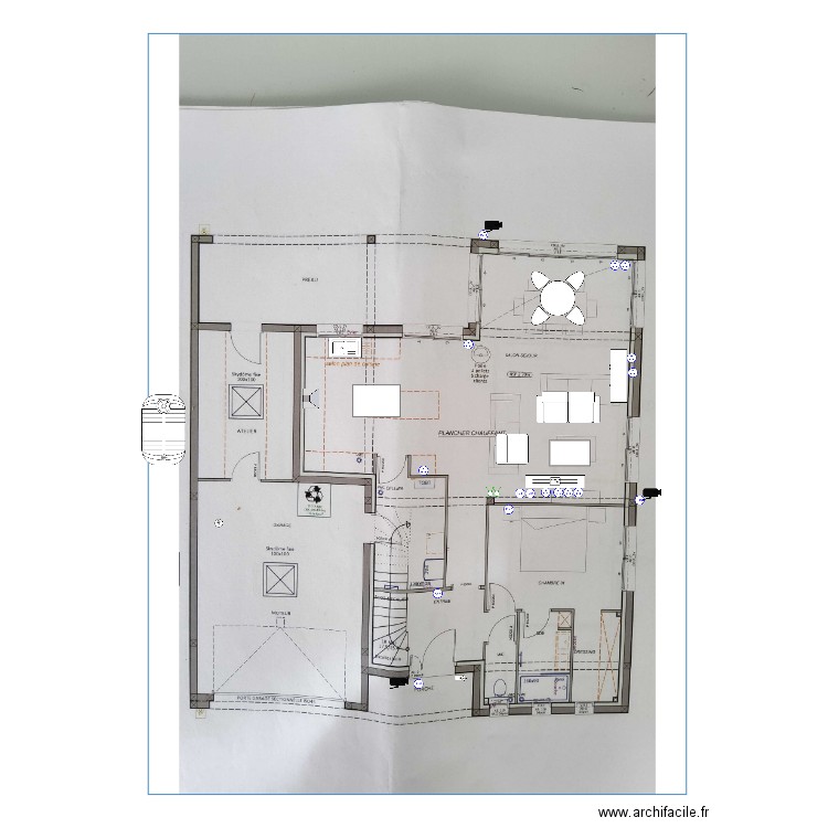 Avrille Rdc Electricite 1. Plan de 0 pièce et 0 m2
