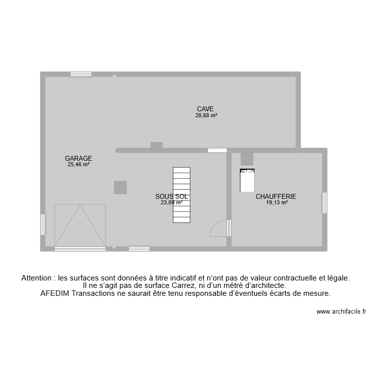 BI 11127 SOUS SOL. Plan de 0 pièce et 0 m2