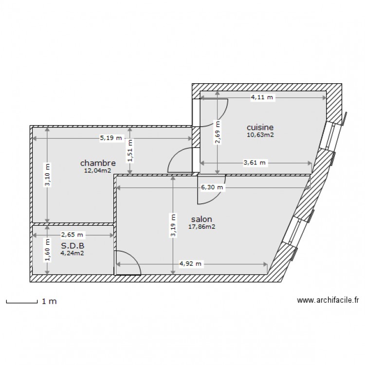 2.4projet. Plan de 0 pièce et 0 m2
