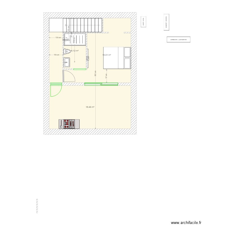 ferme sainte marie 3 étage bis. Plan de 0 pièce et 0 m2