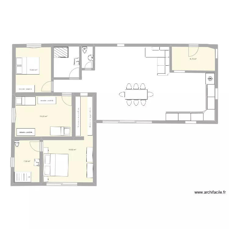 Plan familiale maison 2. Plan de 