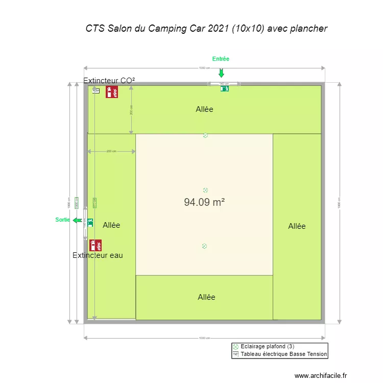 Plan CTS Salon du Camping car 1. Plan de 