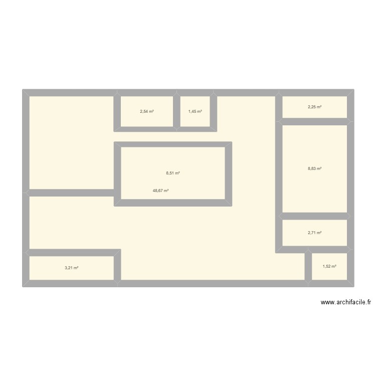 maison1. Plan de 0 pièce et 0 m2