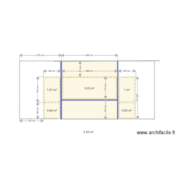 ouverture atelier. Plan de 0 pièce et 0 m2