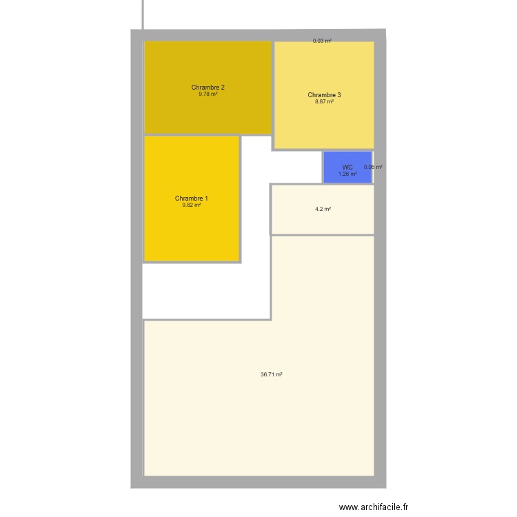 maison. Plan de 0 pièce et 0 m2