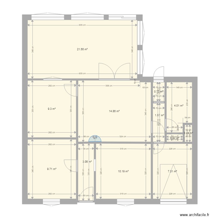 projet nicolas baisse plein pied. Plan de 0 pièce et 0 m2