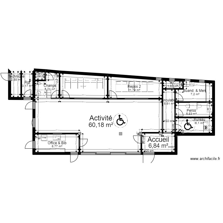 83 LA GARDE PROJET postPMI V ArL 200522 Partagé. Plan de 0 pièce et 0 m2