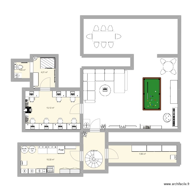 ééé. Plan de 0 pièce et 0 m2