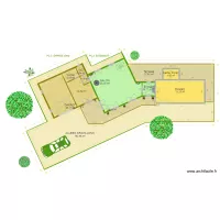 PLAN DESSINATEUR plan de masse 13 Murs