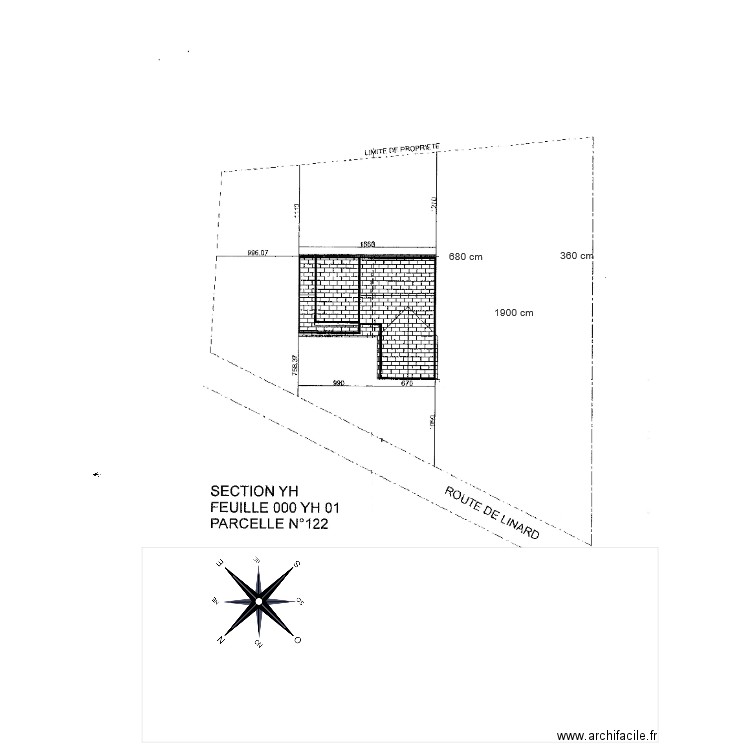 PLAN DE MASSE v2. Plan de 0 pièce et 0 m2