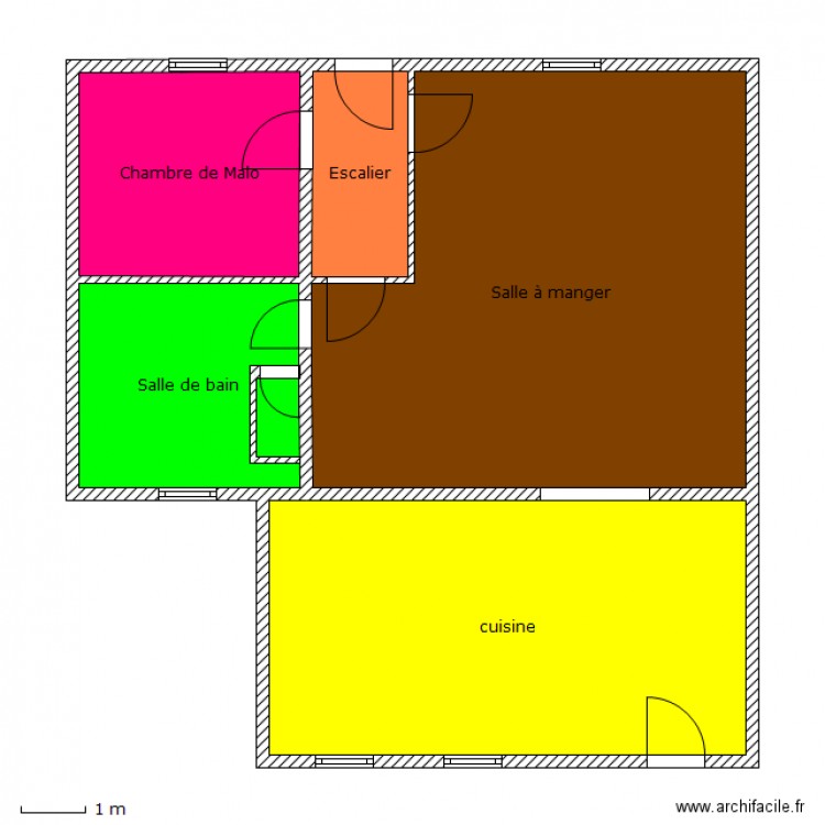 Plan de la maison. Plan de 0 pièce et 0 m2