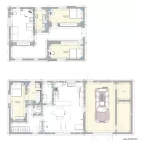 Plan rez de chauss&eacute;tage