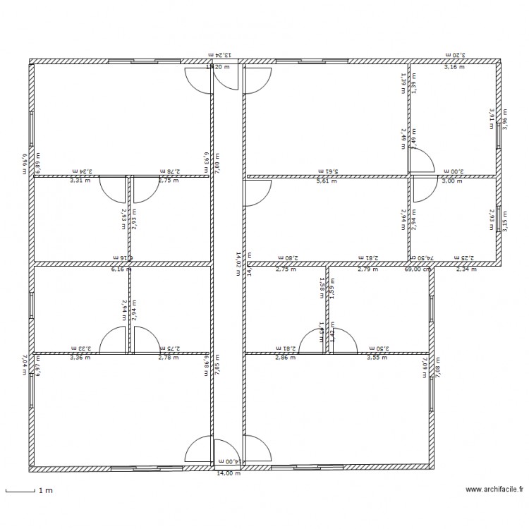 plan dimensions jopop 3. Plan de 0 pièce et 0 m2