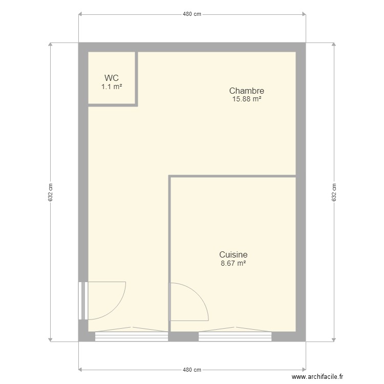 logement 11 dumarest. Plan de 0 pièce et 0 m2