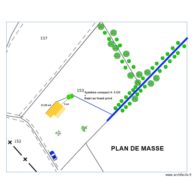 Cieutat. Plan de 0 pièce et 0 m2