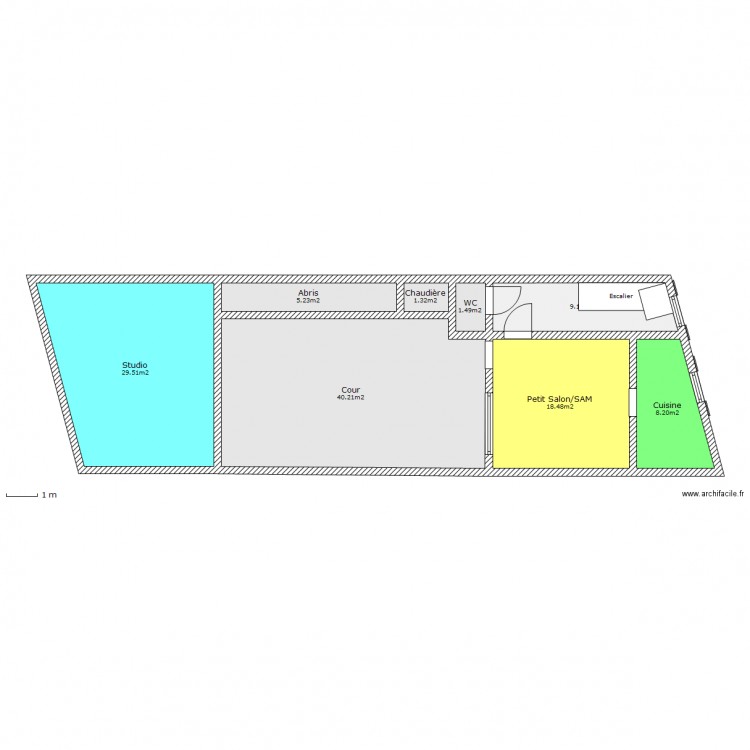 Rosettes RDC. Plan de 0 pièce et 0 m2