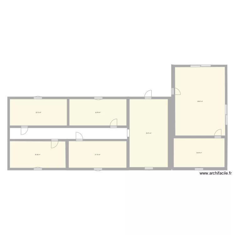 rdc maison brice sarah. Plan de 