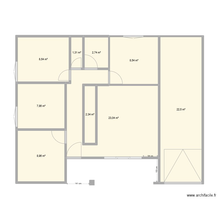 LABADIER PROJET 2. Plan de 0 pièce et 0 m2