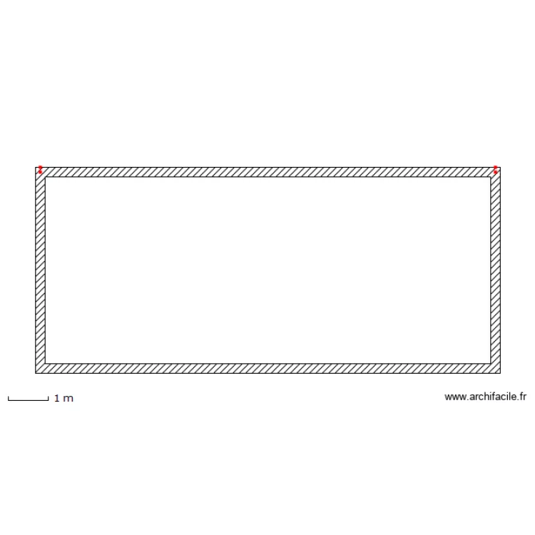 facade nord. Plan de 