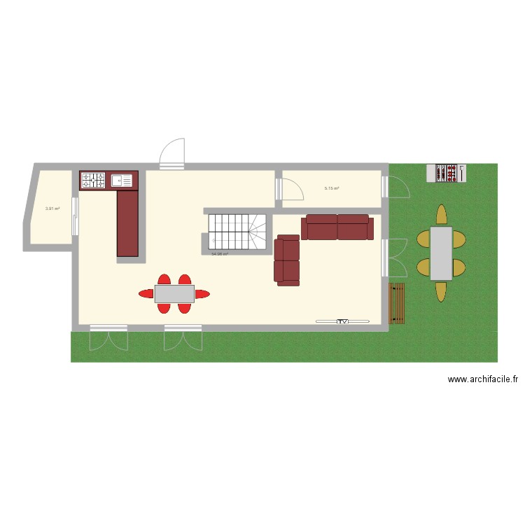 casa1. Plan de 0 pièce et 0 m2