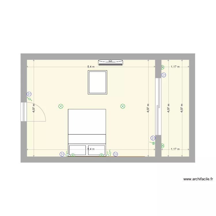 M SARCHET ETAGE. Plan de 0 pièce et 0 m2