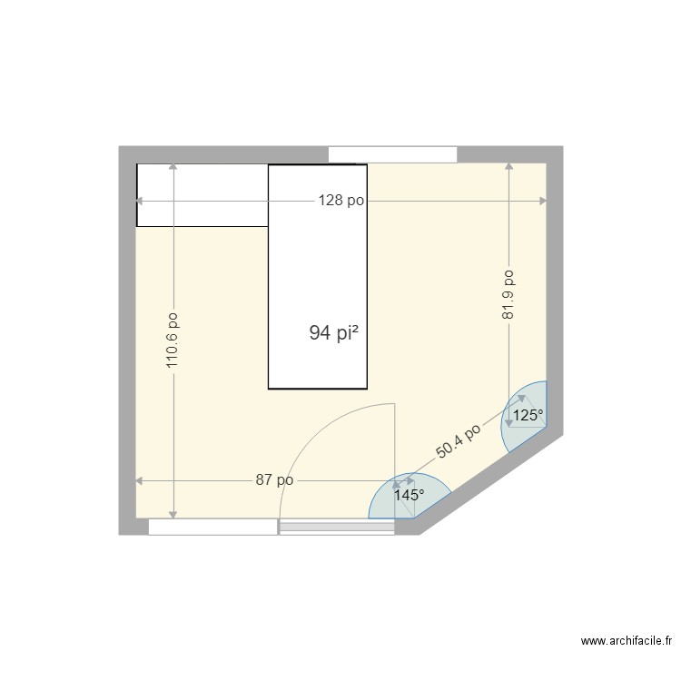 Bureau Aimie 1. Plan de 0 pièce et 0 m2