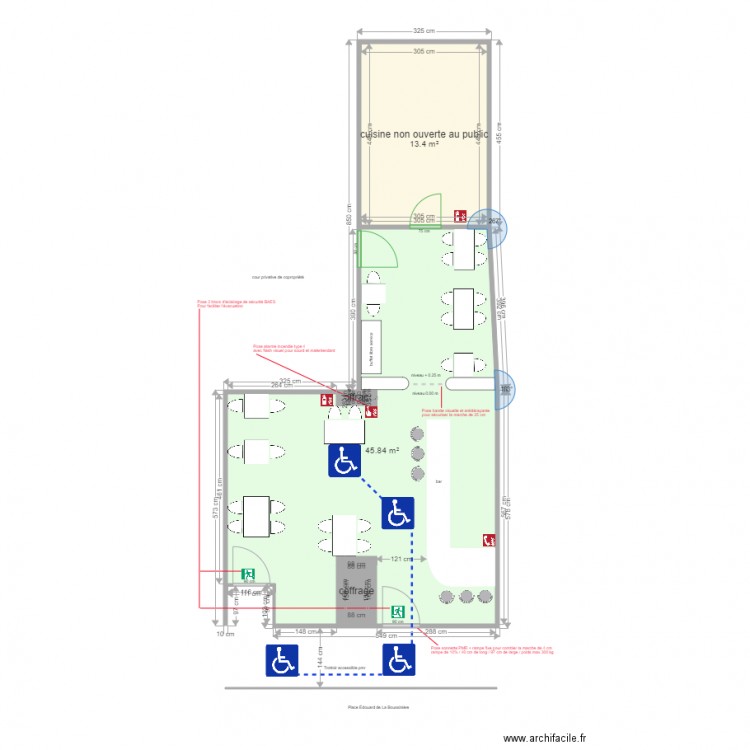 LES GOULUS. Plan de 0 pièce et 0 m2