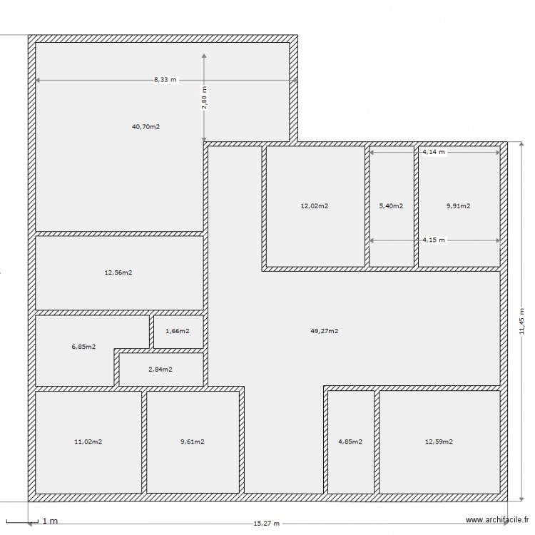 Maison. Plan de 0 pièce et 0 m2