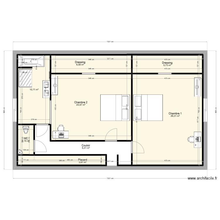 comble 2. Plan de 0 pièce et 0 m2