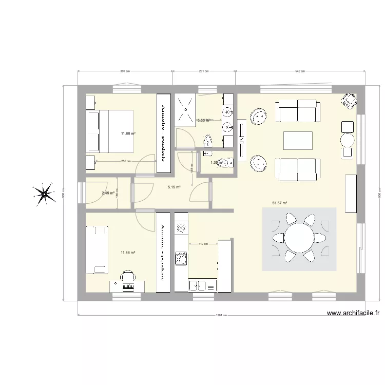Louis 22 Bis. Plan de Louis 22 Bis. Plan de