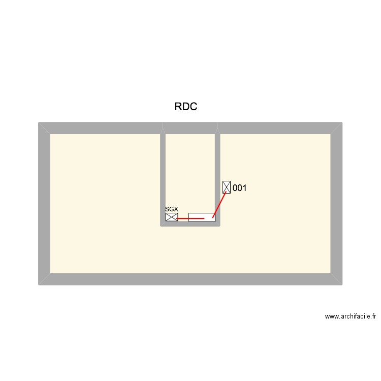 FERME ENEDIS RDC. Plan de 0 pièce et 0 m2